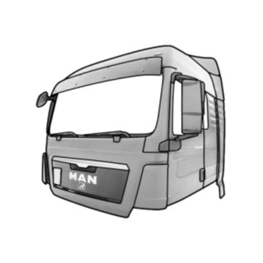 Кабина XLX MAN TGX