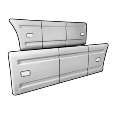 Спойлер по раме Scania 4 series, P,G,R series
