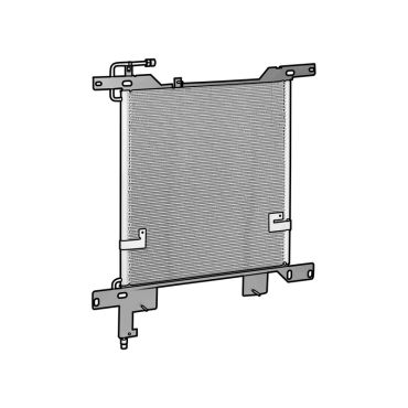 Konditsioneeri radiaator DAF XF95