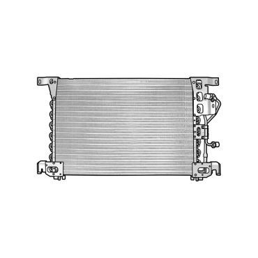 Konditsioneeri radiaator Mercedes-Benz Axor, Actros